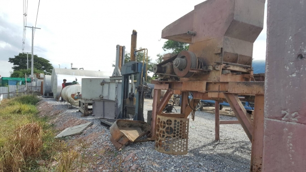 เครื่อง สลัด สแตนเลส กว้าง 1.8 เมตร มอเตอร์ 30 แรง