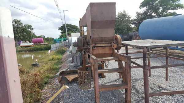 เครื่อง สลัด สแตนเลส กว้าง 1.8 เมตร มอเตอร์ 30 แรง