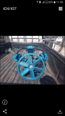 ขาย !! หัวปั้มลม5แรง3สูบ.พร้อมใช้