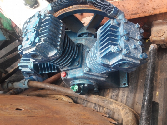 ขาย !! หัวปั้มลม5แรง3สูบ.พร้อมใช้