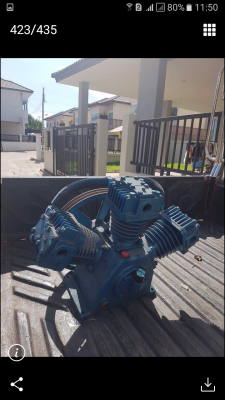 ขาย !! หัวปั้มลม5แรง3สูบ.พร้อมใช้