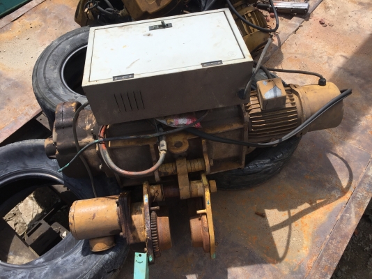 รอกไฟฟ้าพร้อมรางเดิน คานวิ่ง ครบเซ็ต