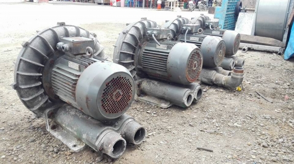 ** SOLD ** ริงโบวเวอร์ MULLER 7.5 HP 380V สภาพเดิมๆพร้อมใช้งาน