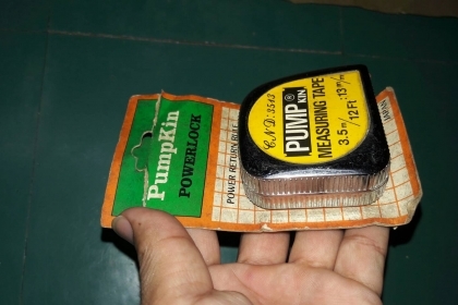 ขายตลับเมตรฟักทอง PUMPKIN 3.5เมตรงานเก่าเก็บ