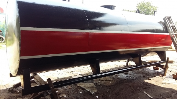 ขาย ถังน้ำมันมือสอง 10000ลิตร หนา 6มิล กว้าง 1.56ม. ยาว 5.07ม. สภาพสวยพร้อมใช้งาน