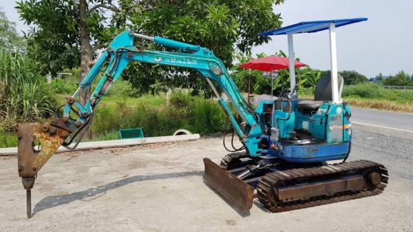 ขายด่วนรถแบคโฮคูโบต้าK22คอลโทลน้ำมันสั้น   ปั้มนี้วติดหัวกะแทกดีดีเทียบเท่าPC25รถนอกสถาพดีพร้อมใช้เพิ่งนำเข้ามายังไม่เคยใช้งานในไทยเลย