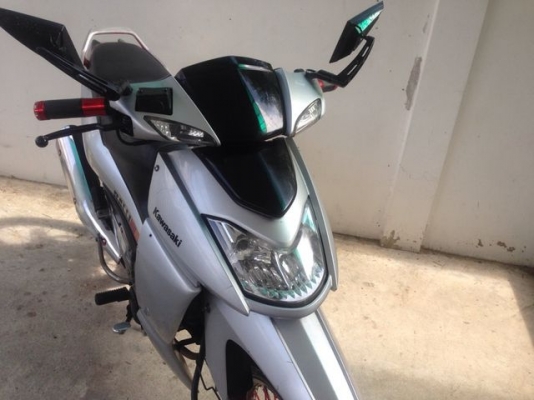 Kawasaki ZX130 สีเทา สตาร์ทมือ สวยเครื่องดี ภาษีไม่ขาด(รถเทิร์นหน้าร้าน) Kawasaki ZX130 สีเทา สตาร์ทมือ สวยเครื่องดี ภาษีไม่ขาด(รถเทิร์นหน้าร้าน)