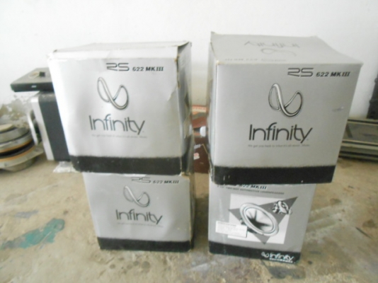 ลำโพงแกนร่วม6นิ้ว Infinity ของใหม่เก่าเก็บๆจนขอบขาด เปลียนใหม่แล้ว สวยงามดังปกติ ลำโพงแกนร่วม6นิ้ว Infinity ของใหม่เก่าเก็บๆจนขอบขาด เปลียนใหม่แล้ว สวยงามดังปกติ