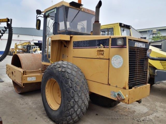 รถบด 10 ตัน สั่นสะเทือน CAT CS563C # 4LN00572  มือสองญี่ปุ่น