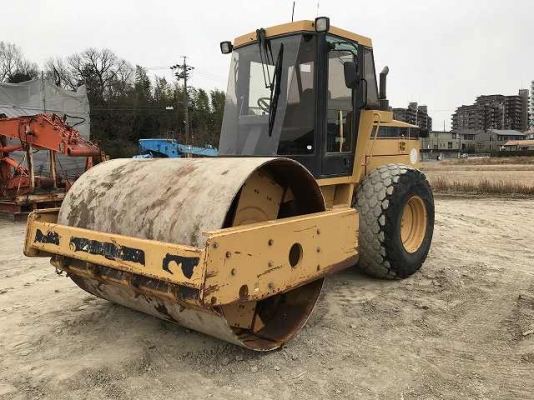 รถบด 10 ตัน สั่นสะเทือน CAT CS563C # 4LN00572  มือสองญี่ปุ่น