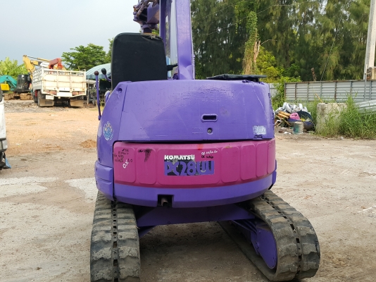 รถแบคโฮ KOMATSU PC28UU รถเก่านอกพึ่งนำเข้ามา ยังไม่เคยใช้งานในไทย เทียบเท่า 30 รุ่น 7 (มี VDO การทำงานให้ชม)