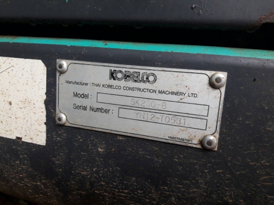 รถแบคโฮ KOBELCO SK200 - 8 , ( รถทำงาน 1x,xxx ชม. ) สนใจติดต่อ 081 - 6079515