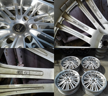 แม็กขอบ 20-6-139.7 2ชุด ราคาถูกๆ 6900-7900 บาท