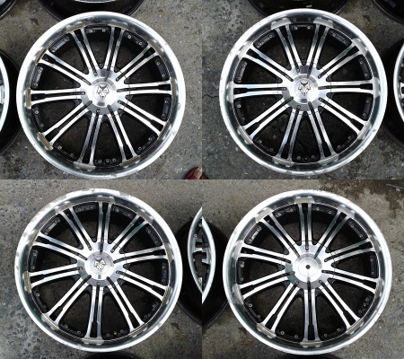 แม็กขอบ 20-6-139.7 2ชุด ราคาถูกๆ 6900-7900 บาท