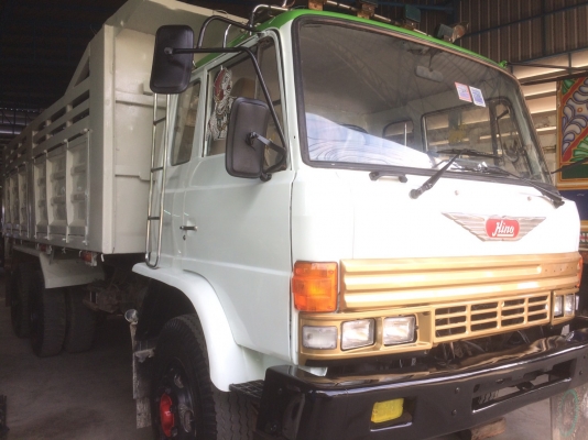 Hino FM 176 ( เจ้าอินทร์) ดั้ม 2 เพลา เครื่อง HO7D 195 แรง ช่วงล่าง 3M  มีสโล ทะเบียนพร้อม