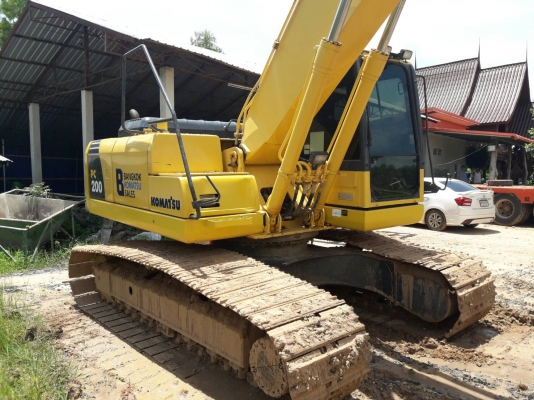 ขายด่วน!! Komatsu PC200-8MO ไมล์ชั่วโมง 8,000 สภาพสวยค่ะ