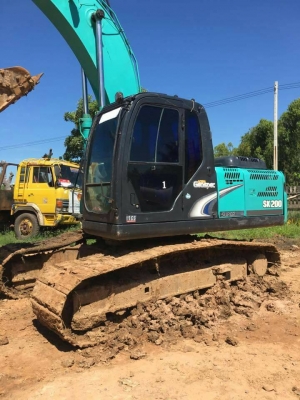 ขายด่วน!! Kobelco SK200-8 super ไมล์ ชม. 14,000 สภาพสวยๆค่ะ
