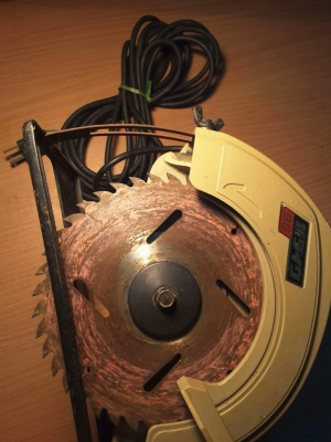 เลื่อยวงเดือน Shindaiwa ขนาดใบ6 นิ้ว ไฟ110