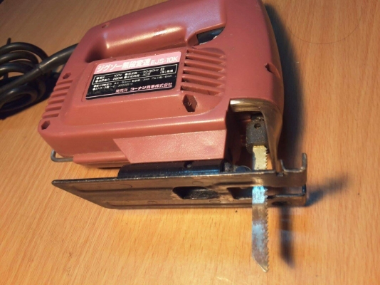 เลื่อยJigsaw ใช้ไฟ100จากตู้ญี่ปุ่น