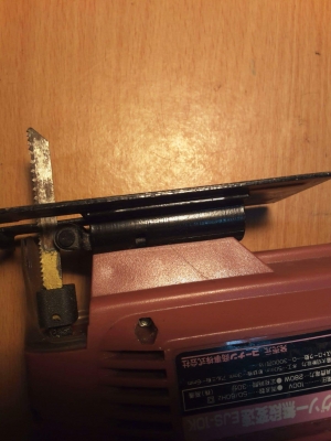 เลื่อยJigsaw ใช้ไฟ100จากตู้ญี่ปุ่น