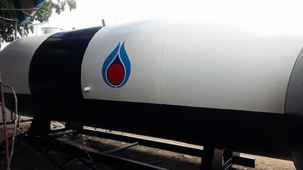 ขาย ถังน้ำมัน 20000ลิตร มาใหม่ค่ะเพิ่งทำเสร็จ เหล็กหนา 6มิล สภาพสวยมากค่ะ พร้อมใช้งาน