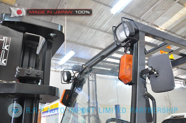 ขายรถโฟล์คลิฟท์มือสอง TOYOTA รุ่น 6FG40-10067 นำเข้าจากประเทศญี่ปุ่น 100\% ไม่เคยใช้งานในไทย