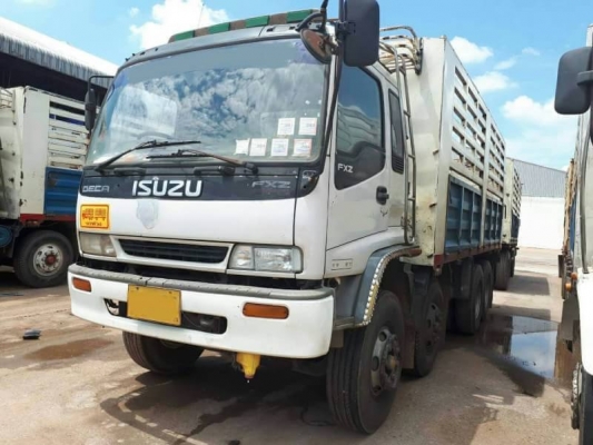 ขาย 1,295,000 บาท ISUZU DECA 270 แรง ปี 43  EURO1 (แม่ 12 ล้อไม่ดั้ม-ลูก 2 คาน ไม่ดั้ม ) เครื่องเดิม เกียร์เดิม หัวบาง ยางดี คัสชีสวย เอกสารเล่มทะเบียน  รถอยู่  ลพบุรี 090-772-3710 090-772-3708