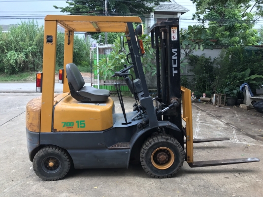 รถโฟลคลิฟ TCM  ไม่มีเอกสาร มีแต่อินวอย MODEL FG15N18