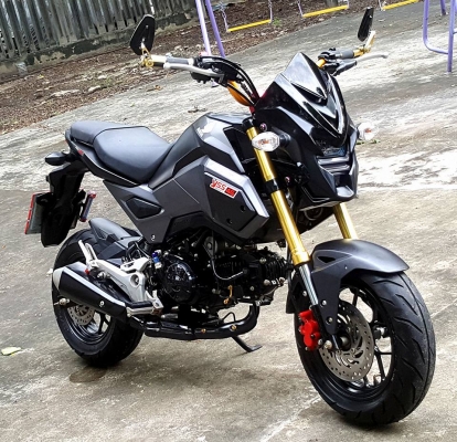 HONDA MSX125sf สีดำปี17 แต่งสวย