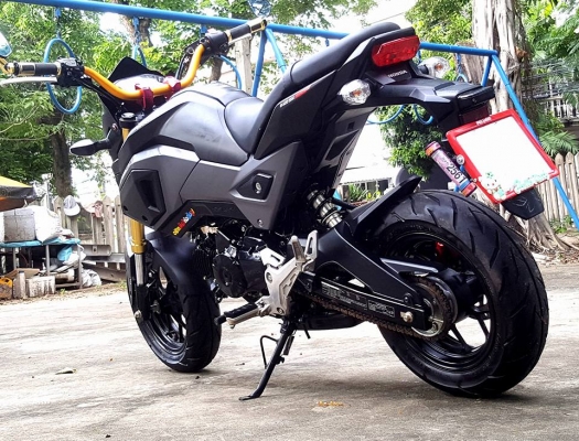 HONDA MSX125sf สีดำปี17 แต่งสวย