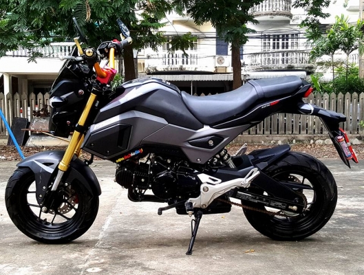 HONDA MSX125sf สีดำปี17 แต่งสวย