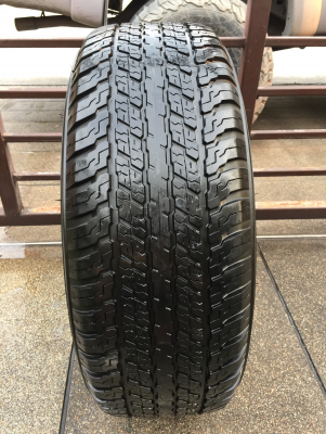 เศษยาง Yokohama 265 65 17 ปี16 ดอกเต็ม เนื้อนิ่มๆ ไม่มีปะ ใช้ยาว จำนวน1เส้น ราคาไม่แพง