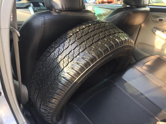 เศษยาง Yokohama 265 65 17 ปี16 ดอกเต็ม เนื้อนิ่มๆ ไม่มีปะ ใช้ยาว จำนวน1เส้น ราคาไม่แพง