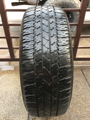 เศษยาง Bridgestone 265 65 17 ปลายปี15 ดอกเต็ม ไม่มีปะ ใช้ยาว จำนวน1เส้น ราคาไม่แพง