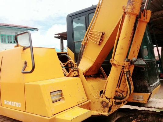 ขายรถขุดแบ็คโคPC120-5 KOMATSUบูมสวย เอวดีเอกสารครบพร้อมทำงาน