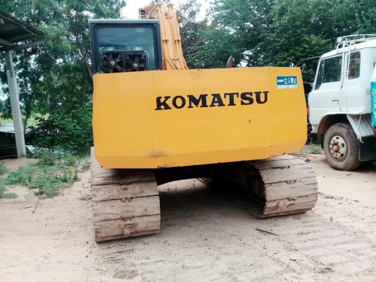 ขายรถขุดแบ็คโคPC120-5 KOMATSUบูมสวย เอวดีเอกสารครบพร้อมทำงาน