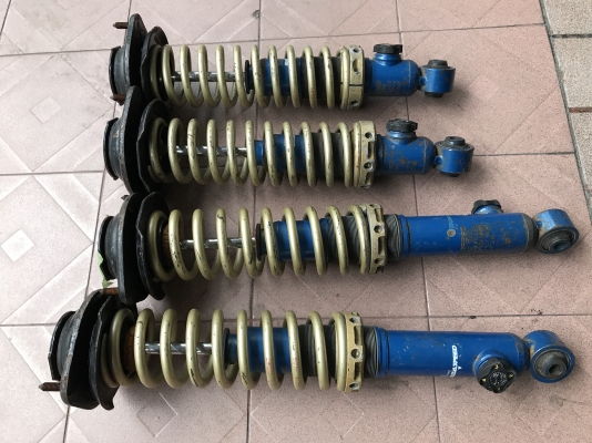 โช้คเเต่ง MAZDA SPEED ปรับเกลียวปรับหนืดใส่ MX5 เก่าญี่ปุ่นเเท้สภาพสวยเเห้งๆครับ