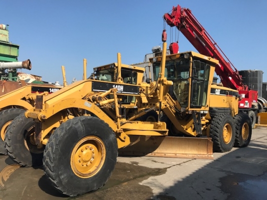 รถเกรด Cat140H ปี2003 นำเข้าจากอเมริกา VHP Plus เพียง 7600 ชม. คันเดียวเท่านั้น