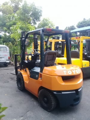 +++ ขายโฟล์คลิฟท์ TOYOTA 7FD25 ขนาด 2.5 ตัน เครื่องยนต์ดีเซล เสา 3 เมตร เกียร์ธรรมดา งา 1,070 มม. ยางตันครับ +++ ขายโฟล์คลิฟท์ TOYOTA 7FD25 ขนาด 2.5 ตัน เครื่องยนต์ดีเซล เสา 3 เมตร เกียร์ธรรมดา งา 1,070 มม. ยางตันครับ
