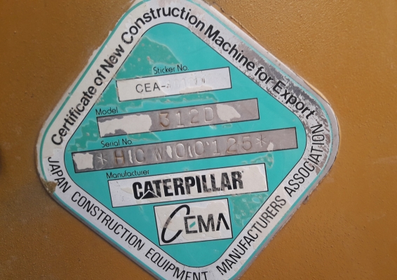 ขายรถแบคโฮ CAT 312D สภาพดีพร้อมใช้ ราคากลาง ๆ ลงงานได้ทันที