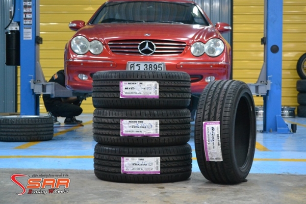NEXEN SU4 225/45ZR17 เส้นละ 2,500 บาท ใส่รถBENZ CLK