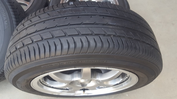 ขายล้อมือ2 PM RACING ขอบ15 พร้อมยาง 4 ล้อ