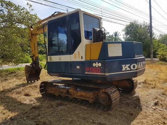KOMATSU PC60-5 เครื่องดี ปั้มไม่โหลด รถสภาพสวย พร้อมใช้งาน ราคาต่อรองหน้างานครับ 0872976734