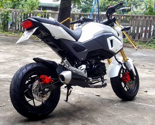 HONDA MSX125 สีขาว ปี2016 แต่งสวย