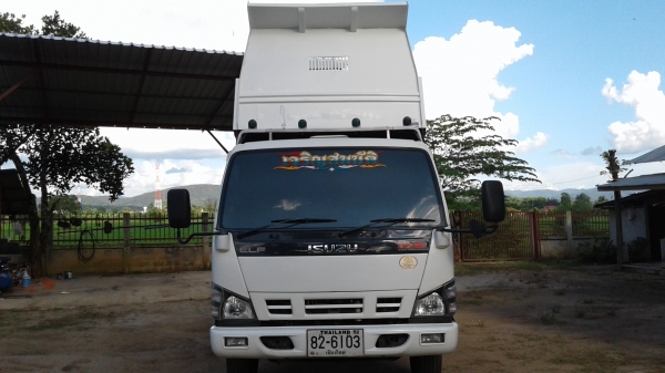 ขอบคุณพ่อเลี้ยงขวัญจิตรจากหางดงวางมัดจำแล้วคัฟ..ISUZU.NQR175แรงปี50.แอร์.เพาเวอร์.ช่วงล่างF.เกียร์6สะปีด.กระบะดั้มพ์สามมิตรทั้งชุด