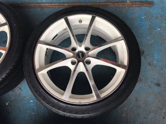 ขอบ17ใส่4รู100 กว้าง7 ล้อ+ยาง ขายชุด 4500.บ WedsSport