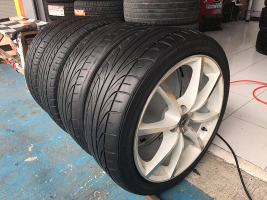 ขอบ17ใส่4รู100 กว้าง7 ล้อ+ยาง ขายชุด 4500.บ WedsSport