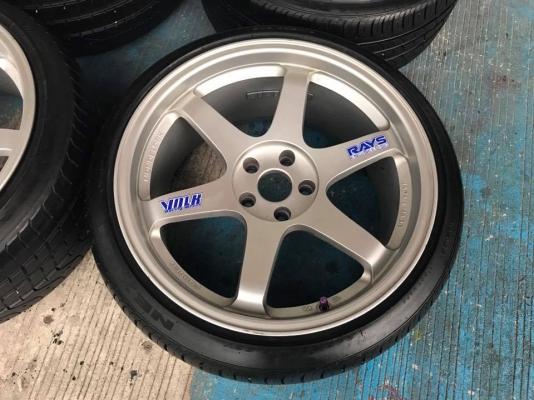 te37ขอบ19"ใส่5รู114 ยกชุด+ยาง 13,500.บ