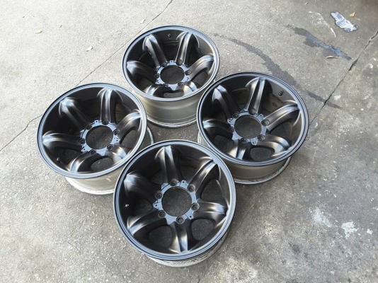 ล้อเล็บเหยี่ยว ขอบ 15*7.5 et-5 สภาพสวยๆ 1ชุด ล้อเล็บเหยี่ยว ขอบ 15*7.5 et-5 สภาพสวยๆ 1ชุด