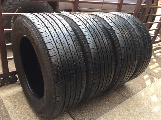 ยาง Michelin 265 60 18 ปี16 ดอกเต็ม เนื้อนิ่มๆ ใช้ยาว ราคาไม่แพง